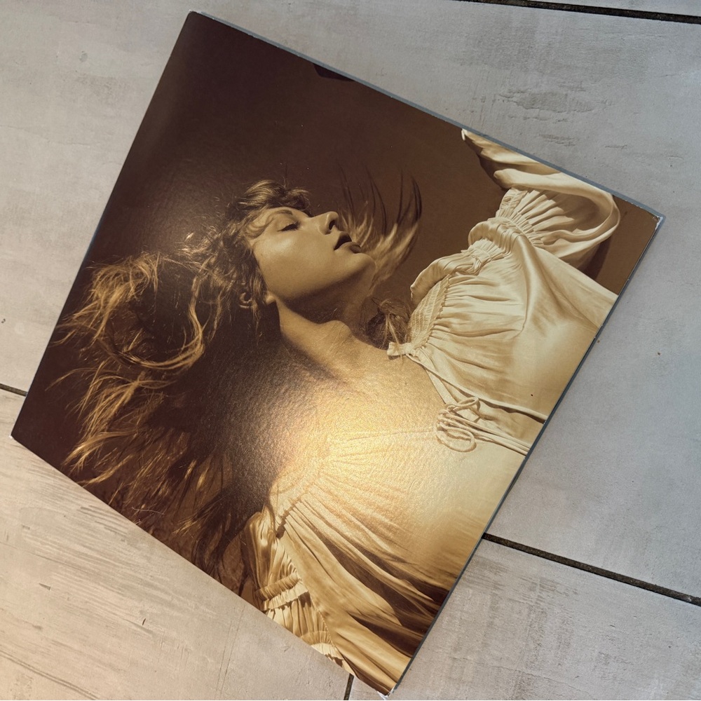 Taylor Swift Fearless Taylor’s Version Vinyl Record with Artistic Cover